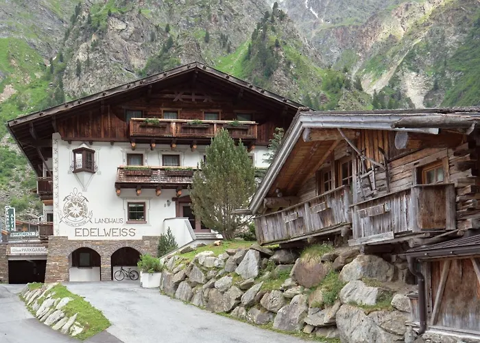 Maison d'hôtes Edelweiss Sankt Leonhard im Pitztal