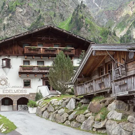 Maison d'hôtes Edelweiss Sankt Leonhard im Pitztal
